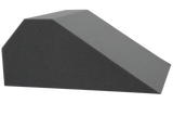 Open-cell foam positioning aid which provides dorsal and lumbar spine support, while ensuring a perfect 27° angle.