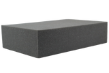 Rectangular open-cell foam block used for general positioning.
