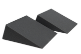 Set of two 18.75° open-cell foam wedges for general positioning.