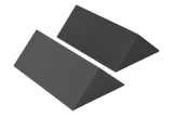 Set of 2 45° Ultrafoam (closed-cell foam) wedges for general positioning.