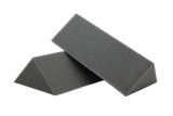 Set of 2 45° ScanCoat-coated foam wedges for general positioning.