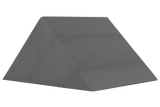 45° Ultrafoam (closed-cell foam) wedge for general positioning.