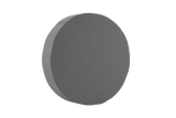 Ultrafoam (closed-cell foam) circular disc which lifts the skull to properly position the spine.