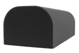 Small open-cell foam bolster for knee and back support during procedures.