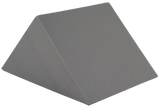 45° Ultrafoam (closed-cell foam) wedge for general positioning.