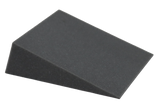 18° open-cell foam wedge for general positioning.