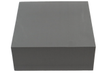 Rectangular Ultrafoam (closed-cell foam) block used for general positioning.