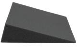 12.5° open-cell foam wedge for general positioning.