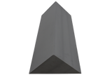 45° Ultrafoam (closed-cell) foam wedge designed for general spine positioning.