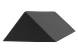 45° open-cell foam wedge for general positioning.