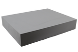 Ultrafoam (closed-cell foam) rectangular block used for general positioning.