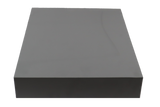 Ultrafoam (closed-cell foam) rectangular block used for general positioning.