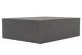 Ultrafoam (closed-cell foam) rectangular block used for general positioning.