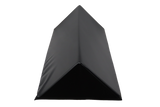 45° black vinyl-covered foam wedge for general positioning.