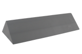 45° Ultrafoam (closed-cell foam) wedge for general positioning.