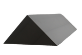 45° Ultrafoam (closed-cell foam) wedge for general positioning.