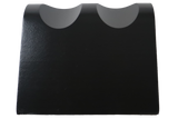 ScanCoat-coated foam positioner which provides leg and knee support while maintaining hip flexion.