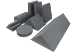 8-piece open-cell foam positioning kit suited for radiography and fluoroscopy procedures