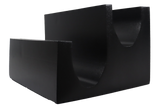ScanCoat-coated foam positioning aid which facilitates comparative studies of legs.