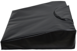 Ultrafoam (closed-cell foam) wedge with a cutout designed to improves transducer access into the vaginal canal making ultrasounds easier.