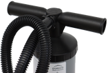 Manually operated hand pump designed to remove air from the MedVac Immobilizers (parts VMR33PUBB & VMR38X01).