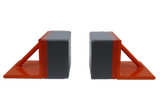 The Head-Ends are a unique skull immobilization solution that uses weights attached to vinyl-covered foam pads to prevent the movement of a patient's head.