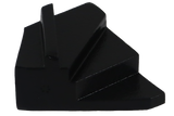 ScanCoat-coated foam positioner which allows for lateral positioning of the right hand.