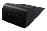 Pillow designed to keep patients comfortable during procedures where the arms must be overhead. Supply pouches are attached to the back to facilitate quick and easy access to tools.