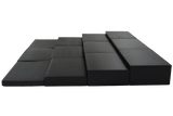 12-piece ScanCoat-coated foam positioning kit containing rectangular positioning aids of various sizes.