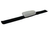 Nylon strap with foam pad designed to keep a child patient's head secured in our Canon Carbon Fiber Head Holder (part 9091).