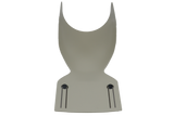 Carbon fiber head holder designed for use with the Canon Aquilion CT Scanner