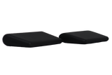 Unique, angled positioning wedges that slide between the patient’s head/cheek and the head pad to bridge any gaps between the patient’s head and the foam insert, while improving immobilization at the same time.