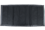 Nylon security straps with hook and loop fastener that interface with our Canon Detachable Slide Rails (parts 9078, 9079, and 9080) for the Canon Aquilion system