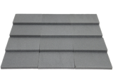 12-piece open-cell foam positioning kit containing rectangular positioning aids of various sizes.
