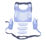 Positioning kit designed to support a patient’s head while using the Canon Infinix Angiography Table