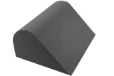 Open-cell foam angular bolster