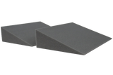 16° open-cell foam wedge for general positioning.