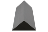 45° Ultrafoam (closed-cell) foam wedge designed for general spine positioning.