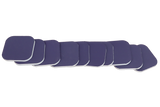 Multiple Buffing Pad to eliminate marks on arthroscopes.